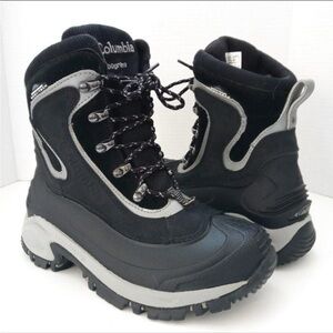 Columbia Black and Gray Waterproof Winter Boots